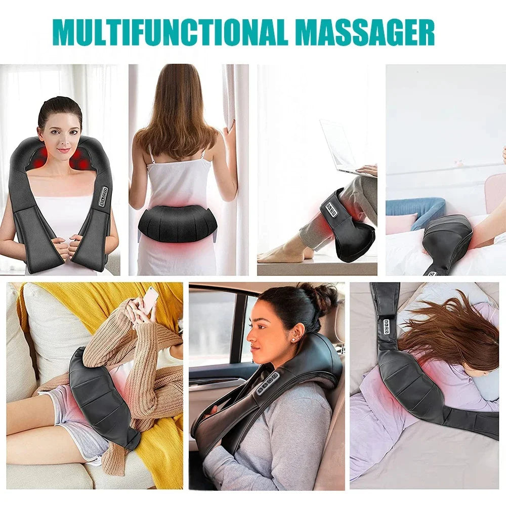 RelievoNeck Shiatsu Heat Massager