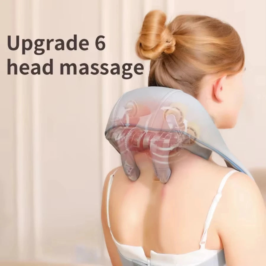 RelievoNeck 6-Head Wireless Massager