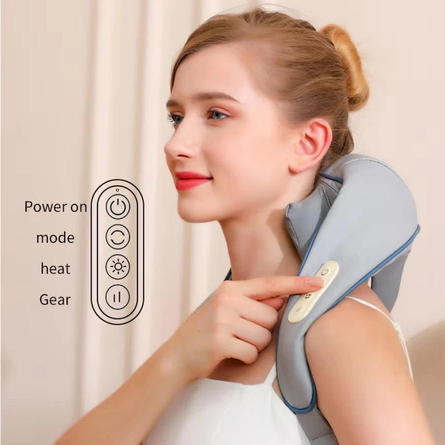 RelievoNeck 6-Head Wireless Massager